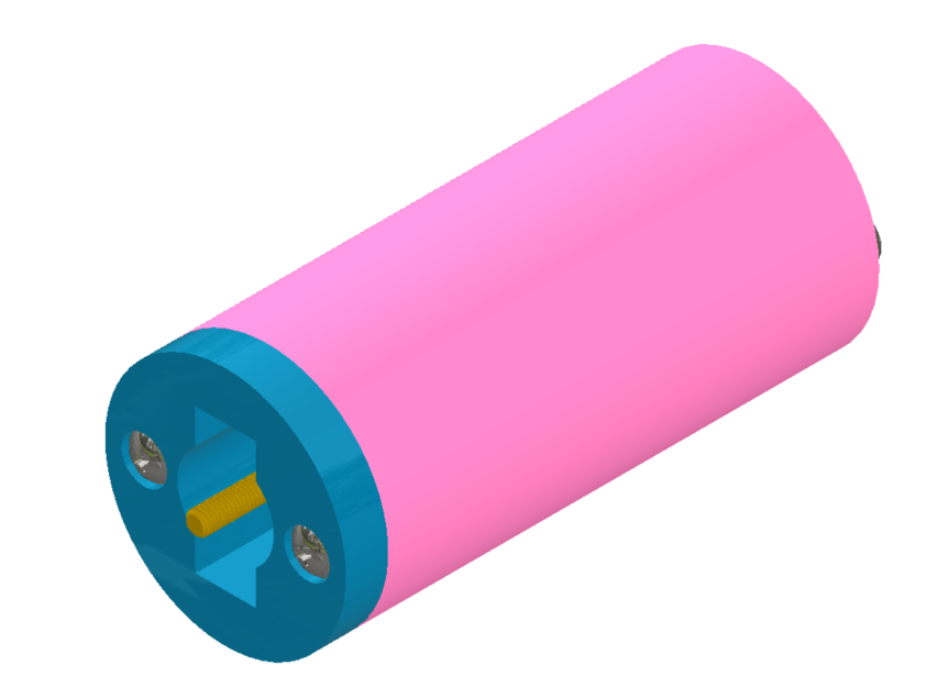 Original puncture-end CAD with larger front opening