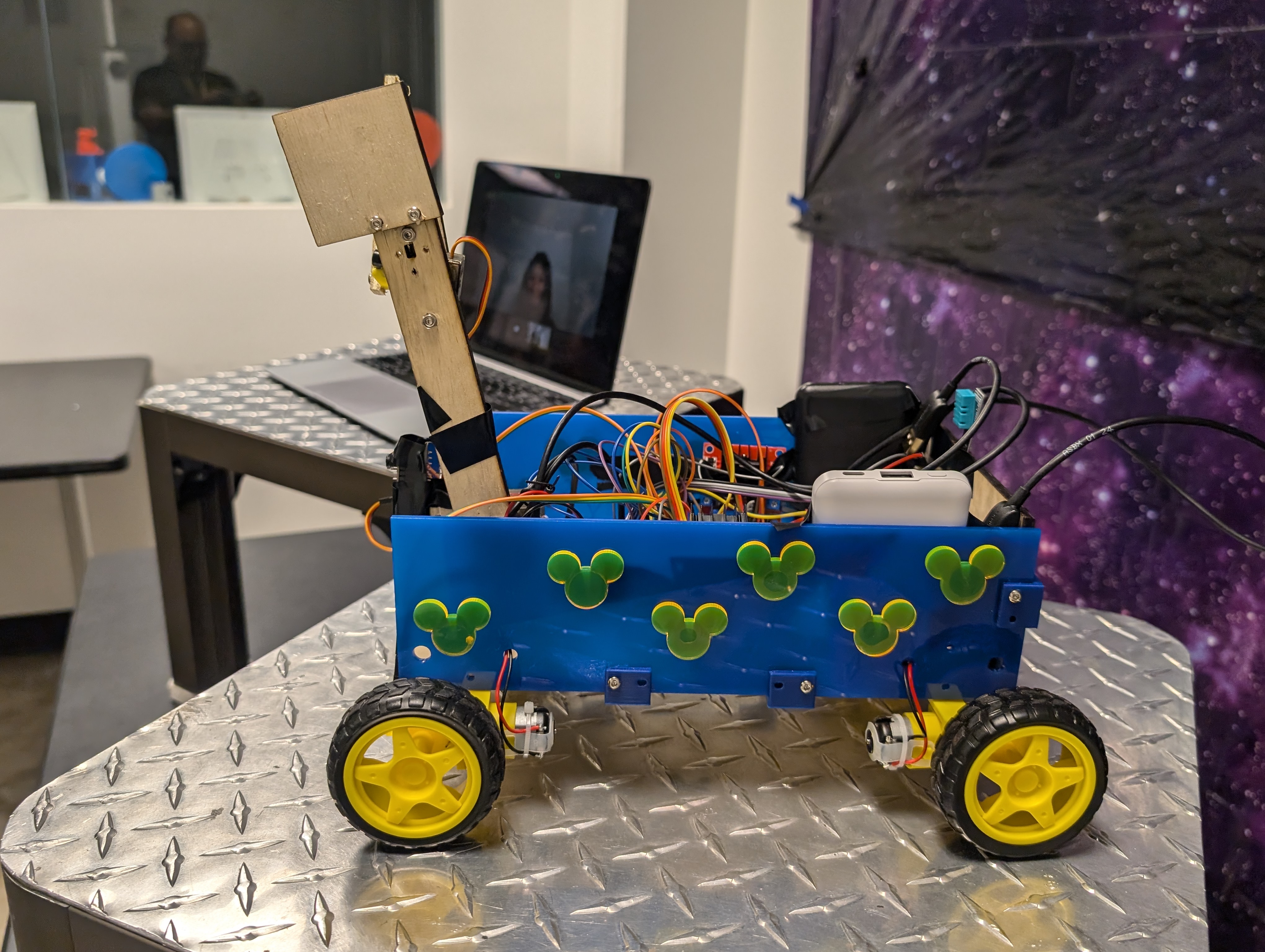 Mars rover built by the UCLA HAcK Accelerator team